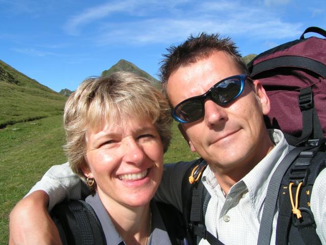 Erinnerungsfoto aufgenommen auf der Piora Ebene