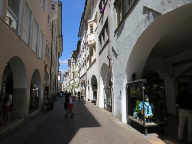 die Altstadt von Bolzano hat uns sehr gefallen