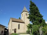 es geht hinauf zu kleinen Kirche Sankt Jakob auf Kastellaz