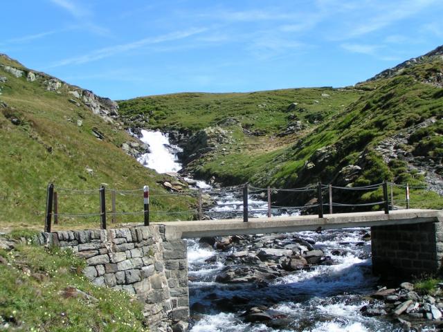 Übergang beim Passo dell Uomo