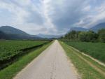 wir verlassen die Provinz Bozen und laufen nun in der Provinz Trento