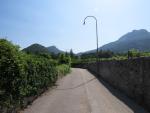 rasch liegt Trento hinter uns und wir laufen Richtung Cimirlopass, der höchste Punkt der heutigen Etappe