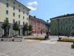 wir durchqueren die kleine aber schmucke Altstadt von Pergine Valsugana