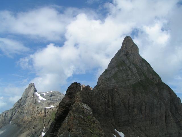 auf den Rot Grätli mit Blick Richtung Ruchstock