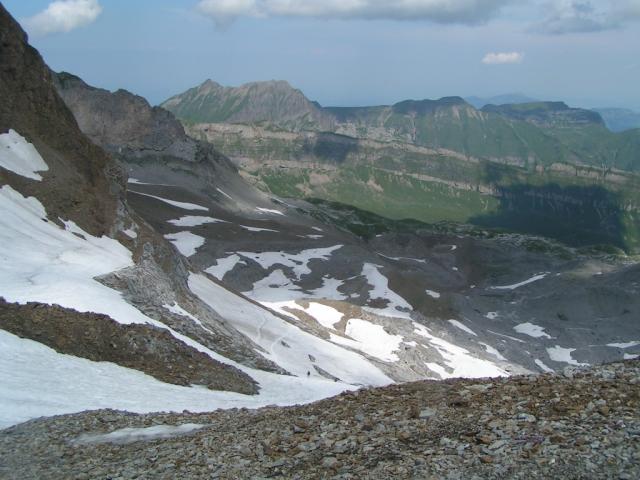 auf den Rot Grätli mit Blick zurück