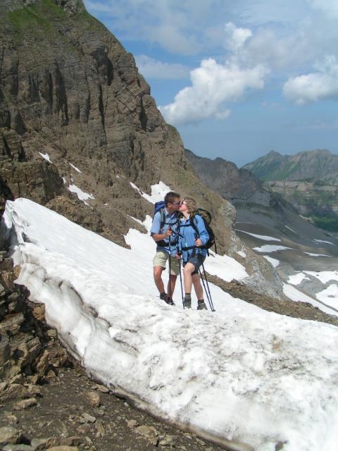 auf dem Rot Grätli 2550 m.ü.M.