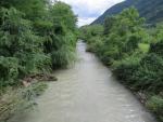 die Brenta wächst immer mehr. Sie wird südlich von Chioggia in die Adria münden