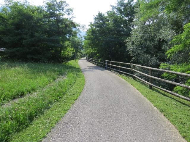 ...und laufen wir gewohnt auf der Valsugana talauswärts