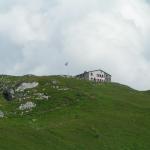 Blick zurück zur Rugghubelhütte