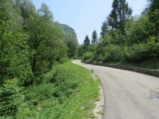 wir haben das Südtirol verlassen, und laufen nun in der Region Veneto...