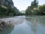 kurz nach dem Biergarten, überqueren wir die Brenta. Wenn die Brenta viel Wasser mit sich bringt...