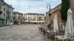 ...und laufen in die Altstadt von Bassano del Grappa...