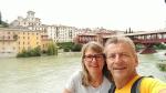 Erinnerungsfoto aufgenommen beim Ponte Vecchio