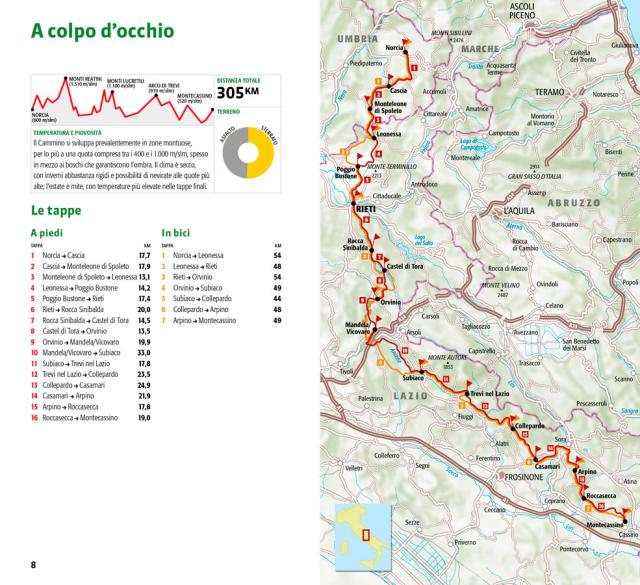 18 km - 280m Aufstieg - 660m Abstieg - max. Höhe 810 m.ü.M. - min. Höhe 392 m.ü.M. - 4 1/2 Std.