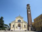 beim Santuario della Visione. Hier beginnt der Cammino di Sant' Antonio. Infos und Fotos siehe unsere Home Page