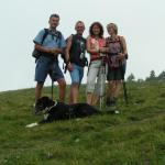 Gruppenfoto mit Hund