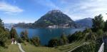 Panoramabild mit Fronalpstock, aufgenommen auf dem Rütli