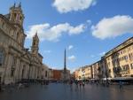 wir erreichen die sehr schöne Piazza Navona. 85 n. Chr. stand hier das monumentale Domitian Stadion