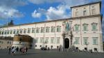 die Piazza del Quirinale mit dem Quirinalspalast