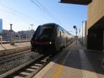 ...und fahren mit dem Zug von Roma Tiburtina...