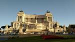 ...erreichen wir die Piazza Venezia mit dem Denkmal für Vittorio Emanuele II