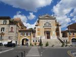 bei der Kirche Santi Angeli Custodi beim Monte Sacro