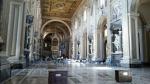 wir verlassen die Lateranbasilika, die ranghöchste der vier Basilicae maiores in Rom...