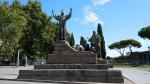 ...bis wir die berühmte Statue von San Francesco erreichen