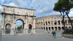 weiter geht es zum Forum mit dem Konstantinbogen und dem Kolosseum