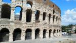 wir verlassen das Kolosseum und laufen zum Forum Romanum