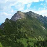 Blick nach vorne Richtung Gafleispitz, Garsellakopf, Drei Schwestern