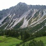 Blick zurück Richtung Helwangspitz