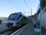 ...und nehmen beim Bahnhof von Castel Gandolfo den Zug, der uns zurück nach Rom führen wird