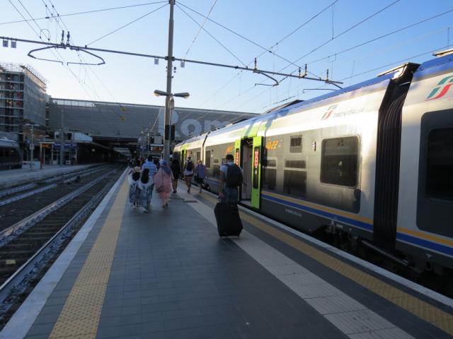 in Roma Termini angekommen...