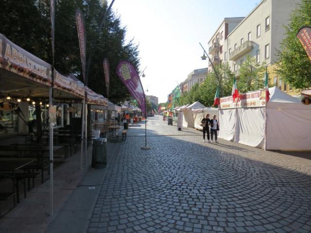 in Rovigo findet gerade ein Foodfestival statt