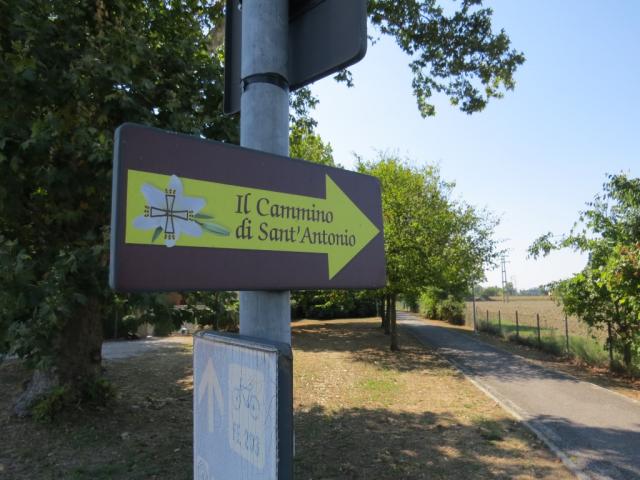 ...und auf dem Camino di Sant' Antonio