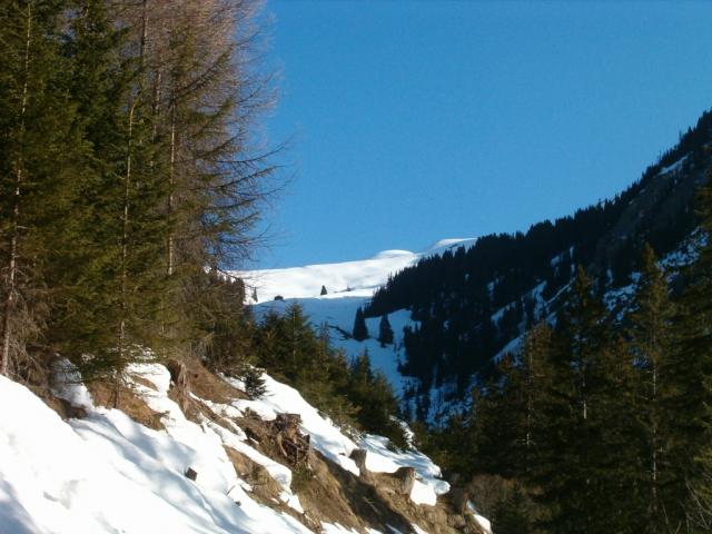 Blick Richtung Mattjisch Horn