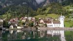 ...das direkt am Seeufer des Vierwaldstädtersees liegende Fischer- und Ackerbaudorf Bauen