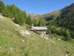 ...und erreichen schliesslich die Alphütte bei Plan Champatsch 1919 m.ü.M.