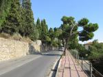 nach dem Essen verlassen wir den Strand und laufen weiter Richtung Bordighera, unser Tagesziel