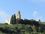 ...blicken wir zur Chiesa San Giacomo von Diano Calderina zurück