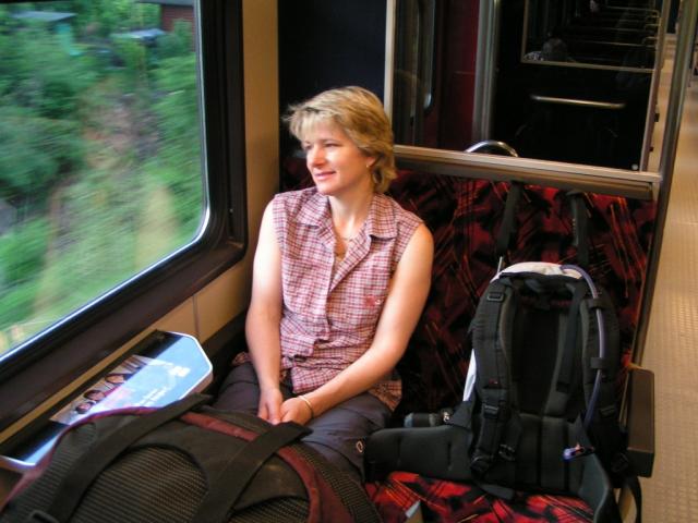 Mäusi in der Zentralbahn