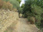 schön die Römer liefen auf diesem Weg (Via Julia Augusta), von Alassio nach Albenga