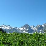 die Bergkette von Engelberg