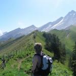 kurz vor der Bergstation Haldigrat