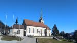 bei der grossen Kirche in Meierskappel