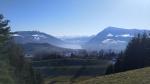 die Aussicht wird immer schöner. Wildspitz, Zugersee und Rigi