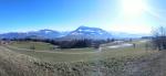 während dem wandern geniessen wir diese traumhafte Aussicht