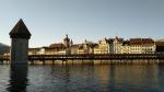 ...erreichen wir Luzern mit der weltberühmten Kapellbrücke