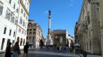 über die Via Veneto erreichen wir die Colonna dell’Immacolata auf der Piazza Mignanelli